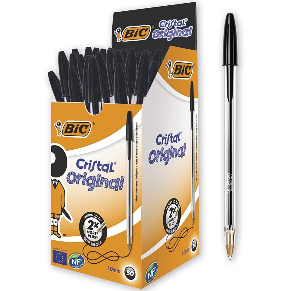 PENNA BIC CRISTAL NERO CF 50