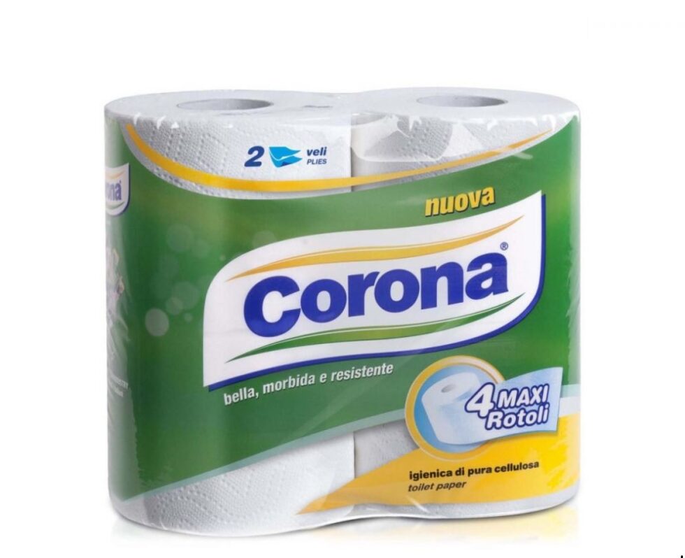 CORONA ASCIUGATUTTO CUOR DI SPUGNA 2 ROTOLI X 12 CF
