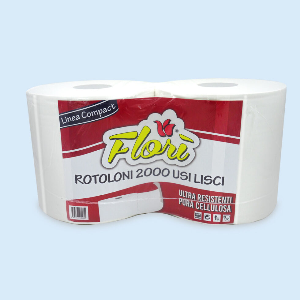 FLORI' COPPIA ROTOLONI COMPACT 2000 USI X 2 KG