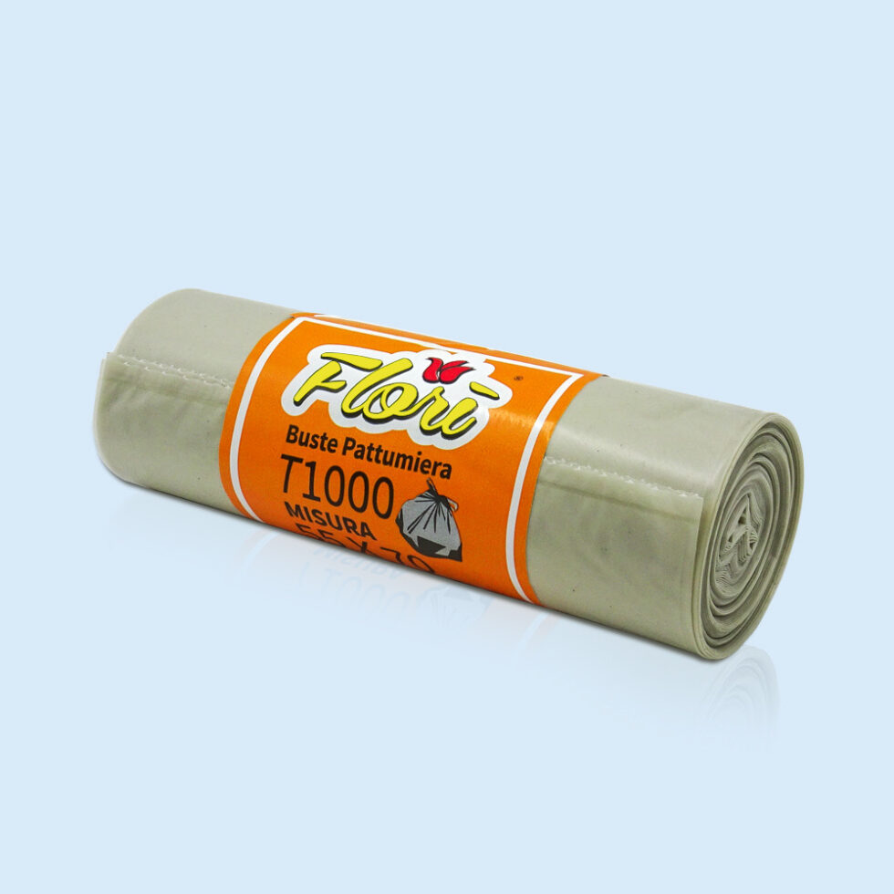 BUSTE PATTUMIERA AMBRA ROTOLO 90X120 X 20 CF