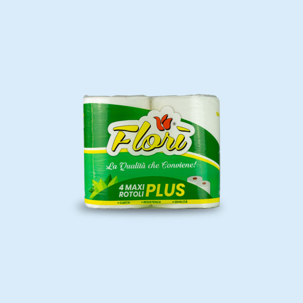 FLORI' CARTA IGIENICA LINEA PLUS 2V 4 RT X 12 CF