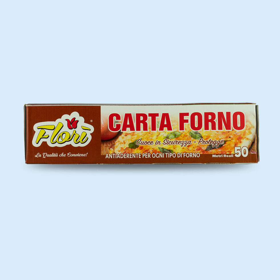 FLORI' CARTA FORNO ROTOLO W 33CM- L 50MT - GR.41 RIC.
