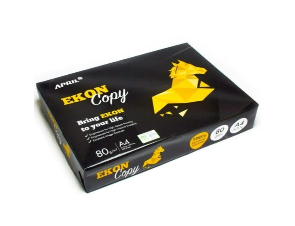 FOGLI A4 PER STAMPANTE 80 GR X 5 RISME X 500 PZ