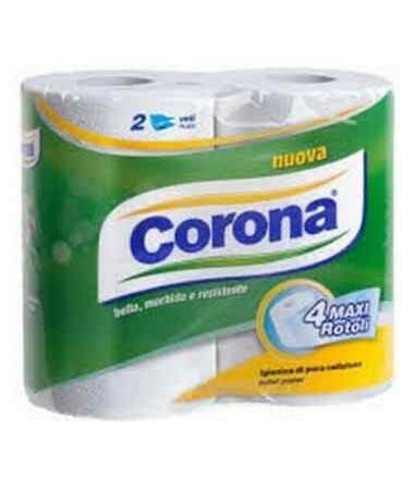 CORONA CARTA IGIENICA 4 ROTOLI X 10 CF