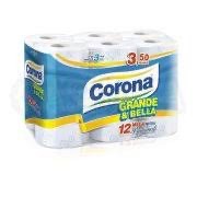 CORONA CARTA IGIENICA GRANDE & BELLA 12 ROTOLI X 3 CF