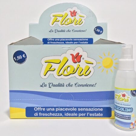 FLORI' FRESCOLINO ACQUA CITRONELLA SPRAY 100 ML X 24 PZ