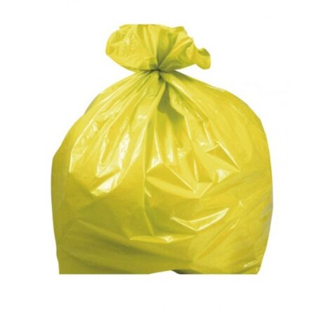 BUSTE PATTUMIERA GIALLE SCIOLTE 60X80 X 18 KG