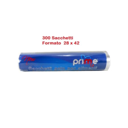 PRIME ROLLO 300 SACCHETTI GELO 28X42 X 24 CF