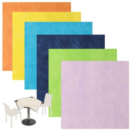 TOVAGLIE 100X100 CM MARRONE E CHAMPAGNE