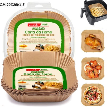 I CASAMICI CARTA FORNO 20 CM X 4,5 H