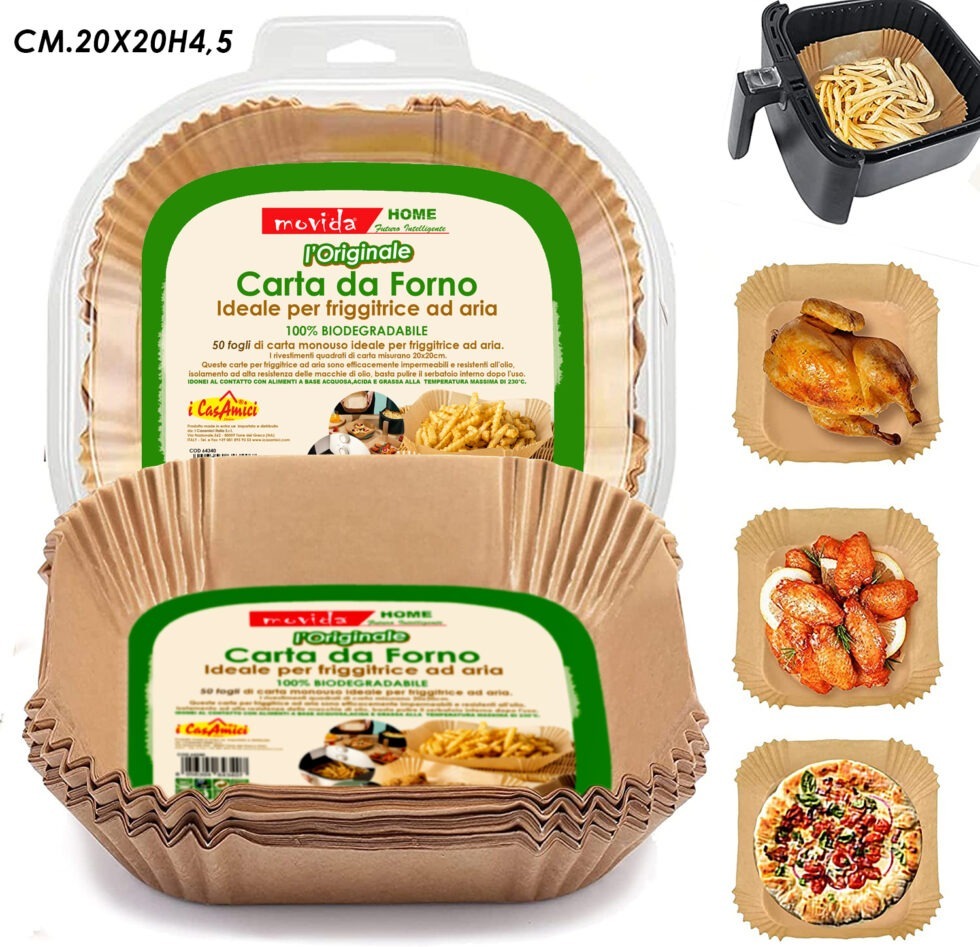 I CASAMICI CARTA FORNO 20 CM X 4,5 H