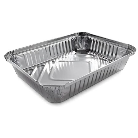 VASCHETTE ALLUMINIO 4 PORZ. 129C+C X 100 PZ