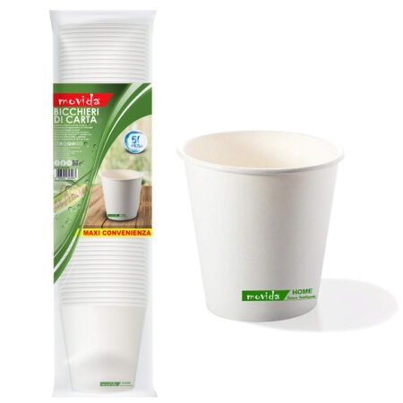 I CASAMICI MOVIDA BICCHIERI IN CARTA 90 ML X 50 PZ 40 CF