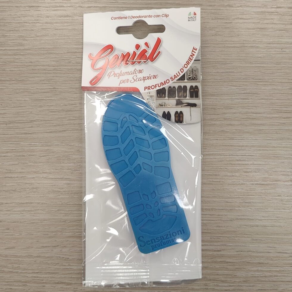 GENIAL PROFUMATORE SCARPIERA CLIP BLU S. ORIENTE X 12 PZ