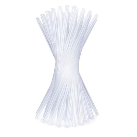 CANNUCCE TRASPARENTI LUNGHE CM.21 X 1.000 PZ