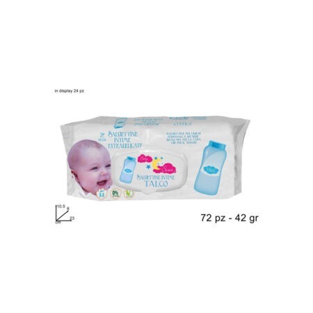 FLORI' SALVIETTINE TALCO X 72 PZ X 24 CF