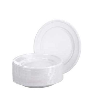 MAJOR PIATTI DESSERT  RIUTILIZZABILI 20 PZ X 36 CF