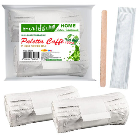 MOVIDA PALETTE CAFFE IN LEGNO 100 PZ X 10 CF