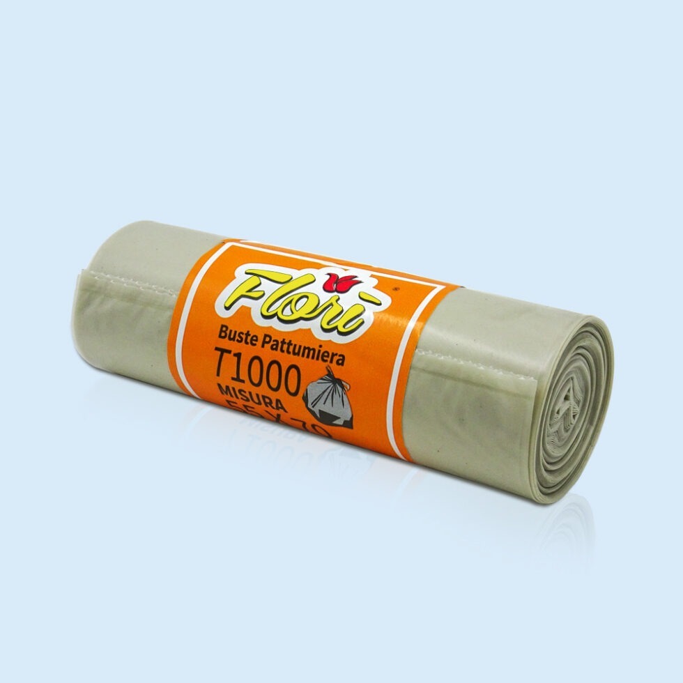 BUSTE PATTUMIERA AMBRA ROTOLO 90X120 X 28 CF